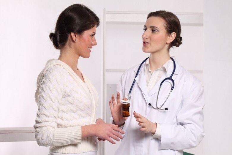 Consultatioun mat engem Dokter fir cystitis
