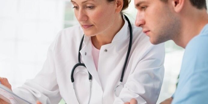 Consultatioun mat engem Dokter fir cystitis