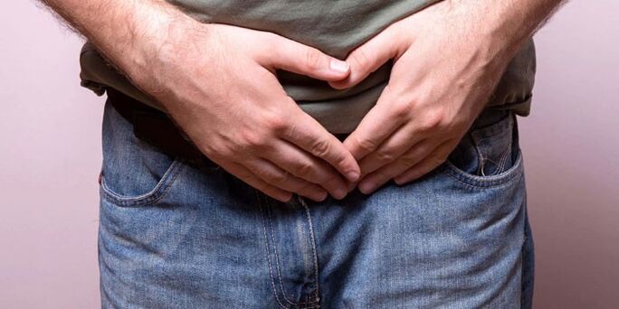 Schmerz am ënneschte Bauch mat Cystitis